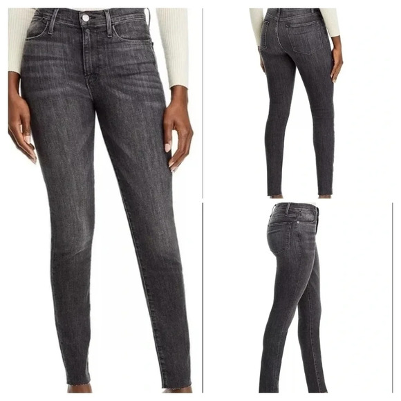 Frame Denim Denim - Moving Sale!  Frame Le High Black Wash Skinny Jeans
